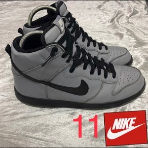 Nike, Dunk High ID, grey, size 11, 605245-991